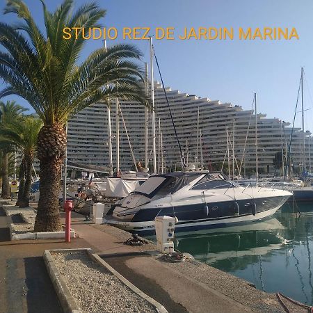 Studio Rez De Jardin Marina Baie Des Anges Вильнёв-Лубе Экстерьер фото