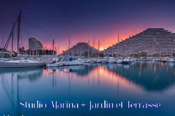 Studio Rez De Jardin Marina Baie Des Anges Вильнёв-Лубе Экстерьер фото