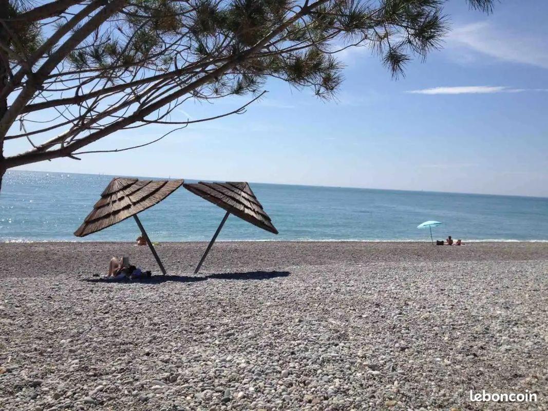 Studio Rez De Jardin Marina Baie Des Anges Вильнёв-Лубе Экстерьер фото