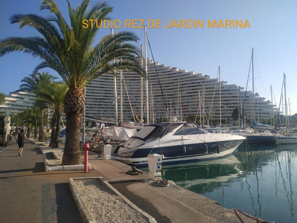 Studio Rez De Jardin Marina Baie Des Anges Вильнёв-Лубе Экстерьер фото